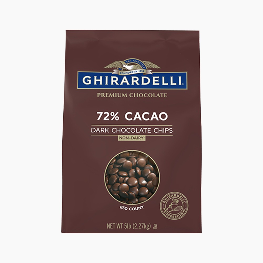 [기라델리] 72% 카카오 다크초콜릿칩 2.27kg