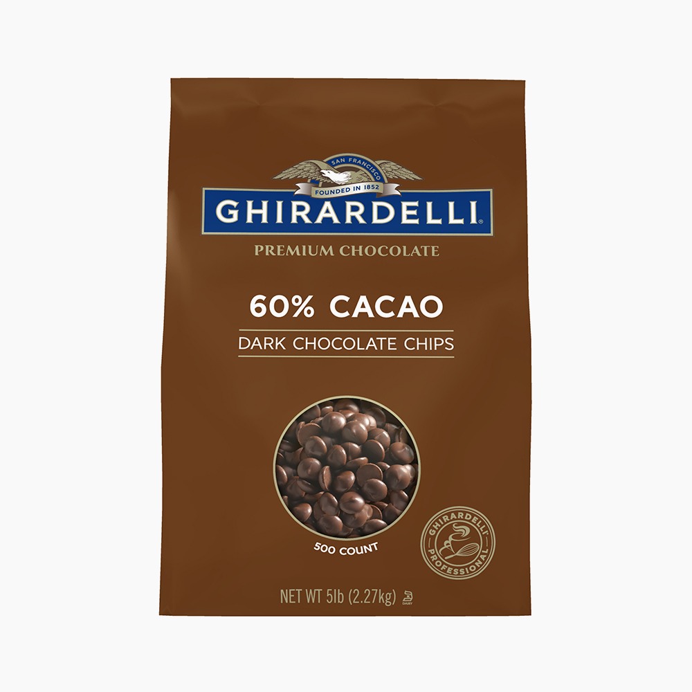 [기라델리] 60% 카카오 초콜릿 칩 2.27kg