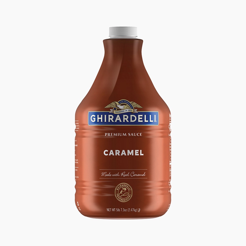 [기라델리] 카라멜맛 프리미엄 소스 2.47kg